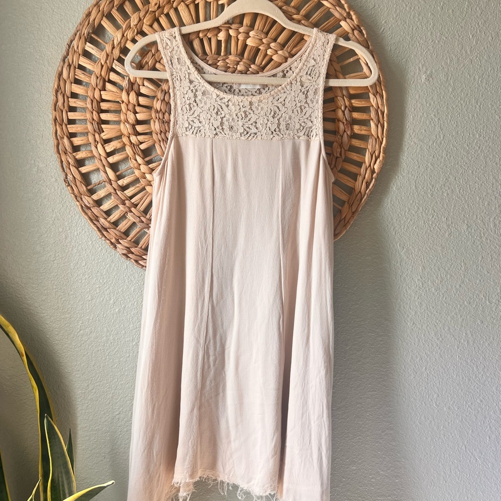 Altar'd State off white Dress